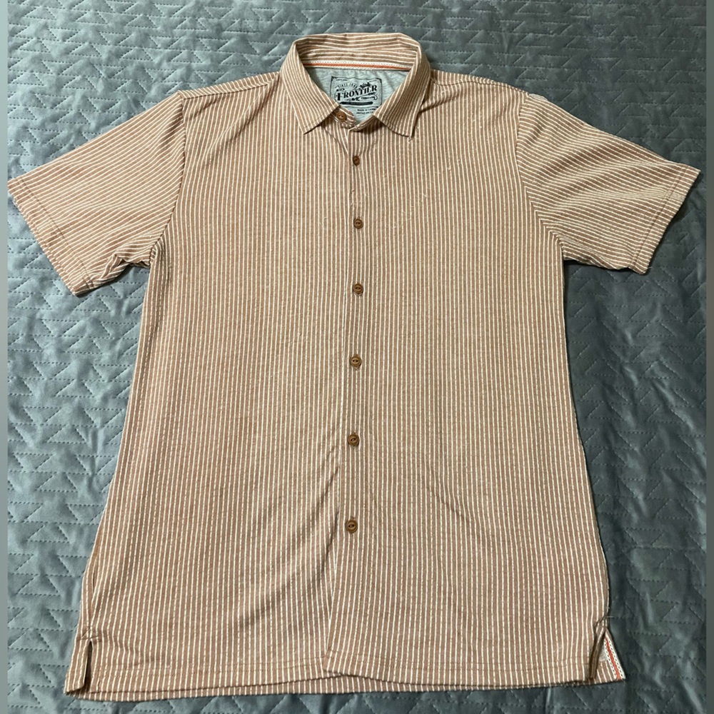 Mens Striped Casual Shirt